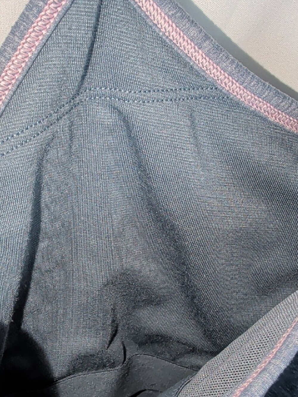 LULULEMON Power Y Tank Top Built In Bra Heathered Grey 6 - Picture 9 of 11